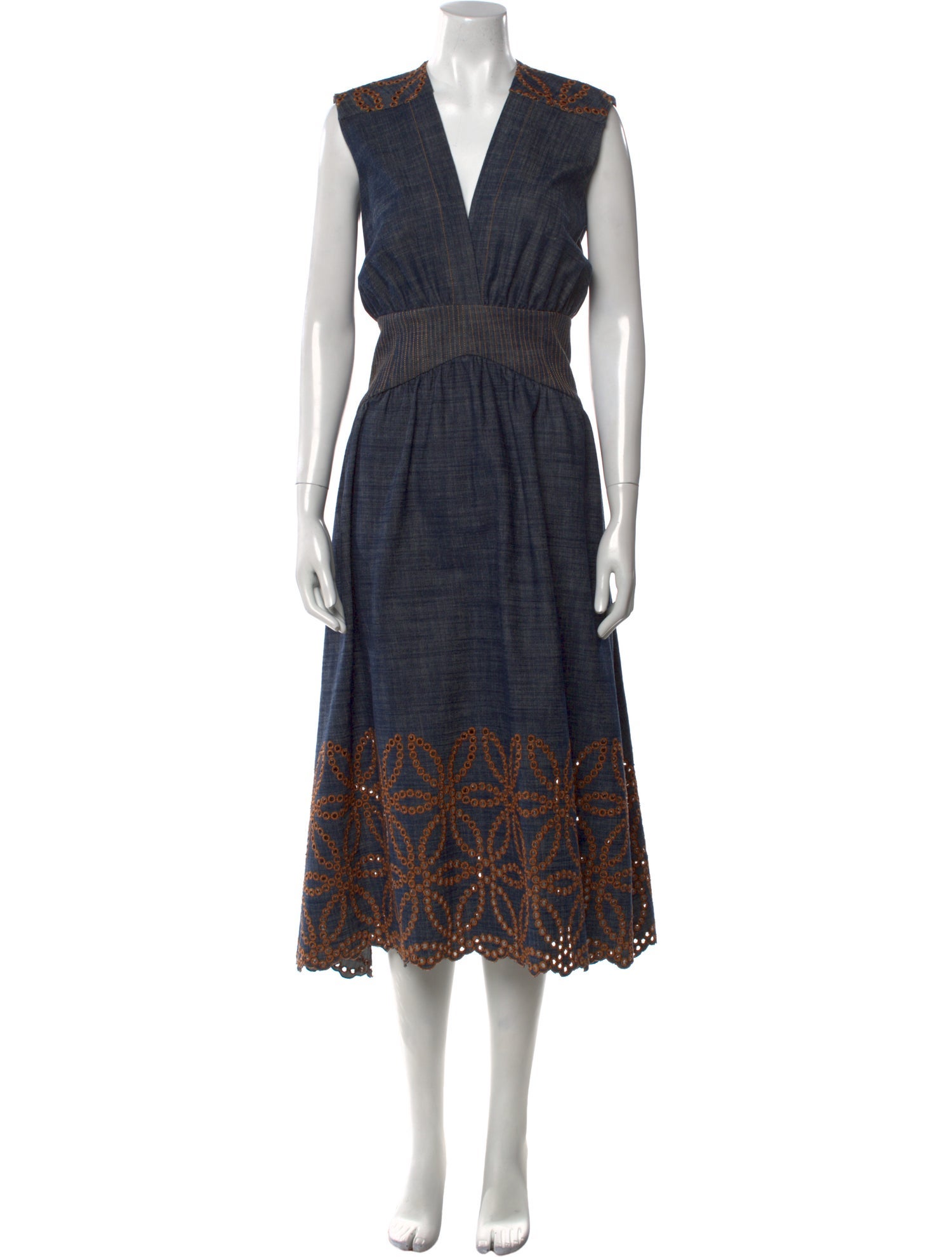 Silvia Tcherassi Printed Long Dress