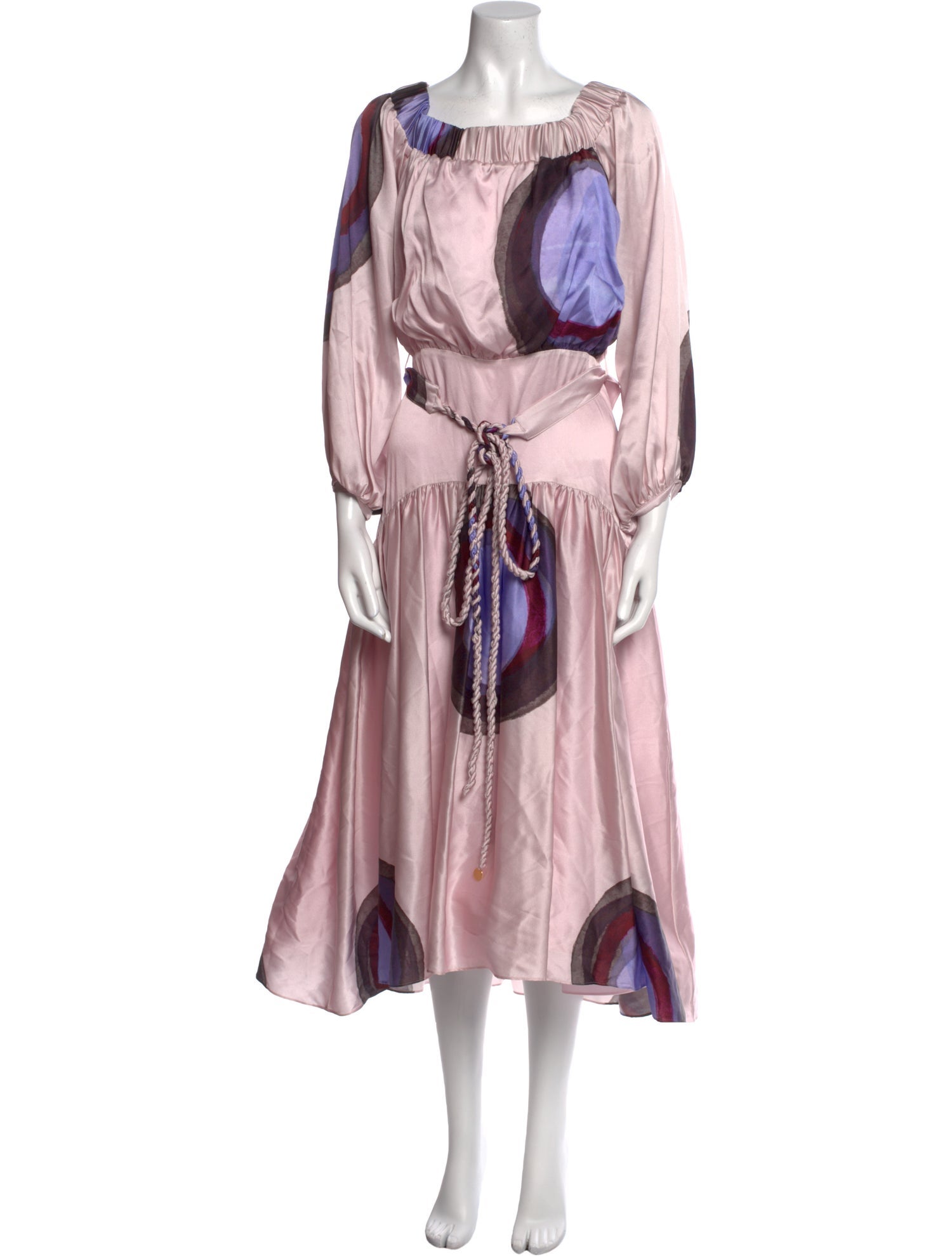 Silvia Tcherassi Silk Midi Length Dress