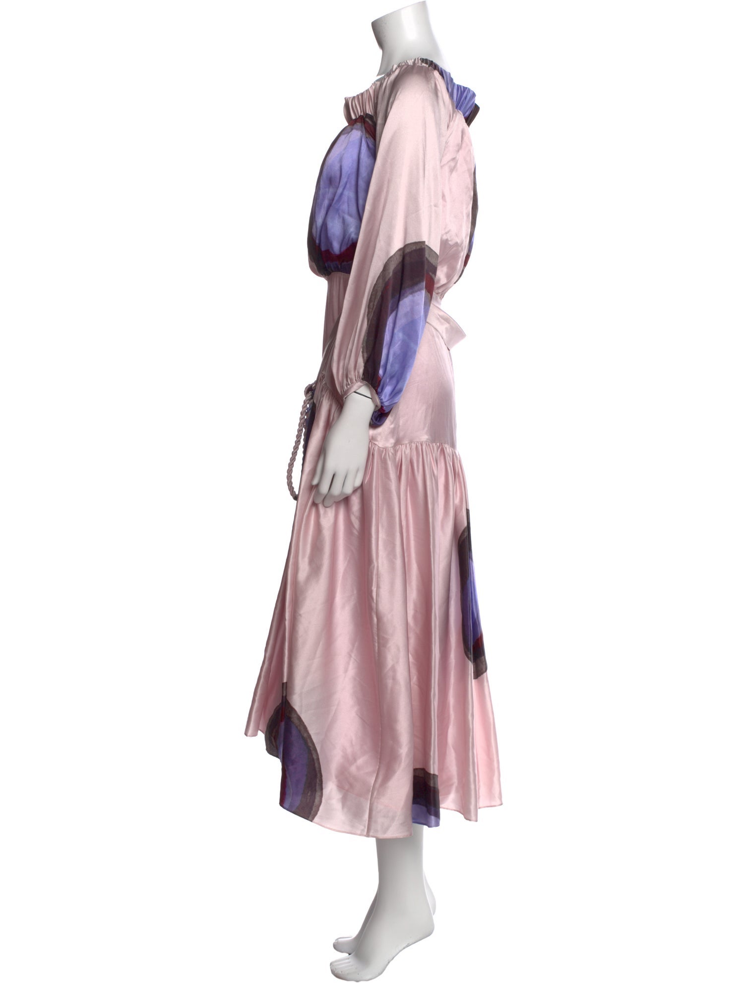 Silvia Tcherassi Silk Midi Length Dress