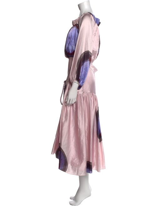Silvia Tcherassi Silk Midi Length Dress