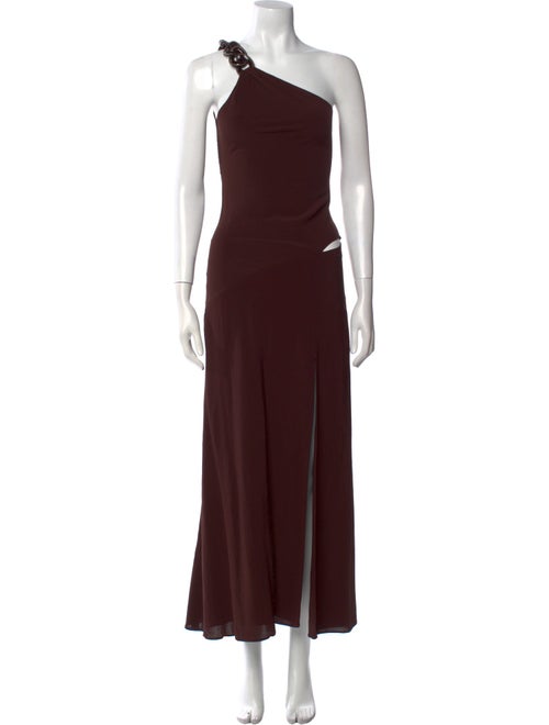Silvia Tcherassi One-Shoulder Long Dress