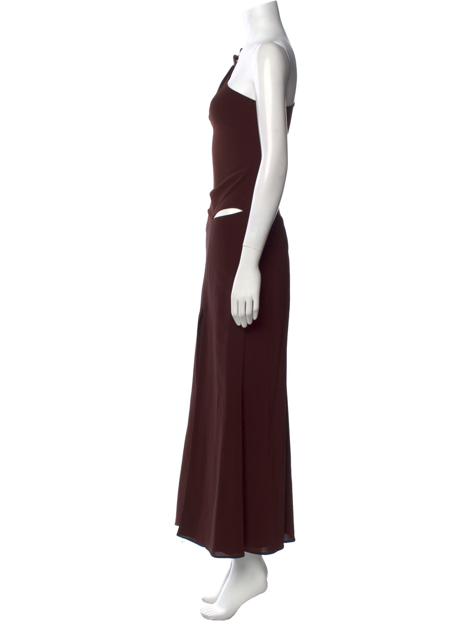 Silvia Tcherassi One-Shoulder Long Dress