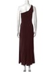 Silvia Tcherassi One-Shoulder Long Dress