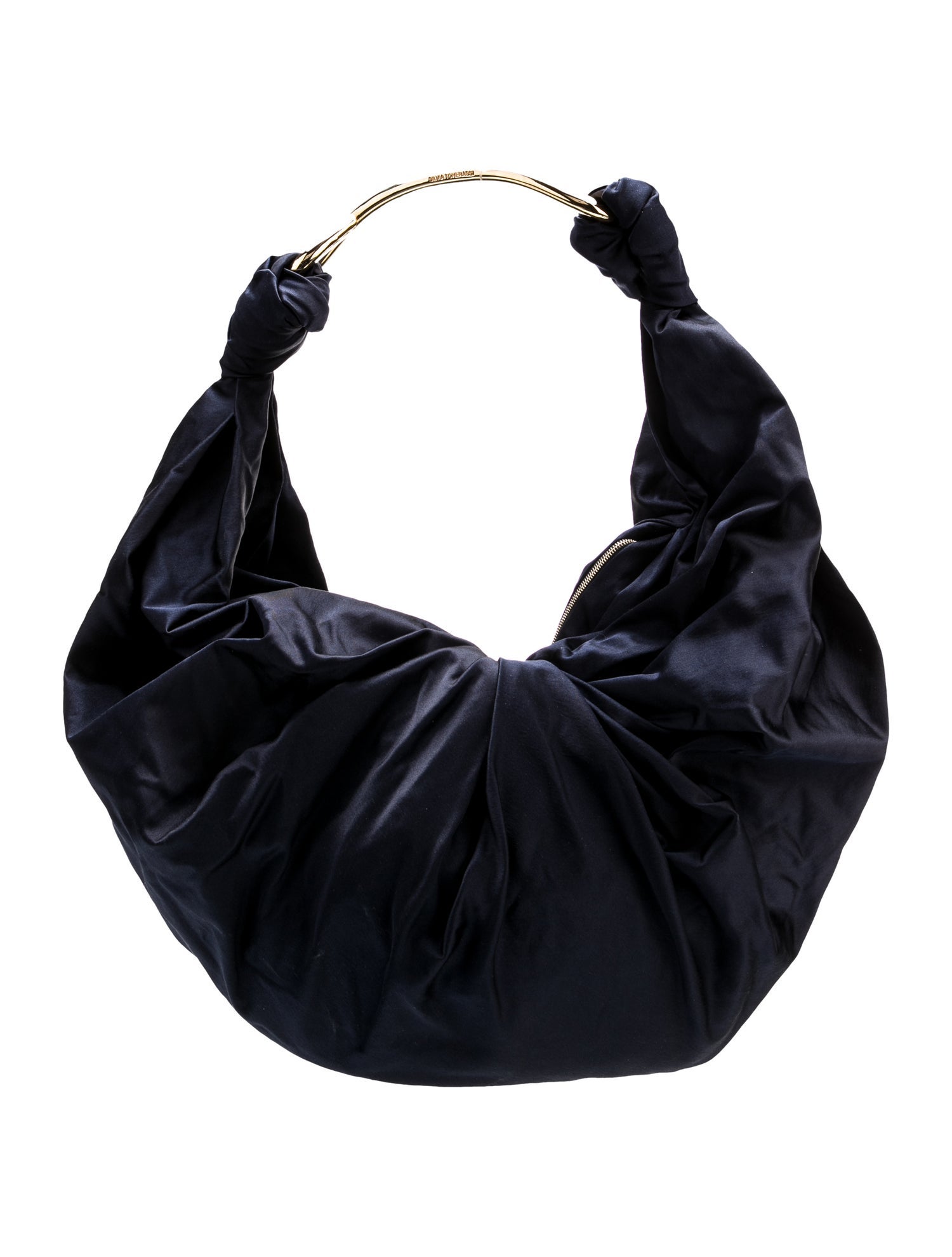 Silvia Tcherassi Satin Shoulder Bag
