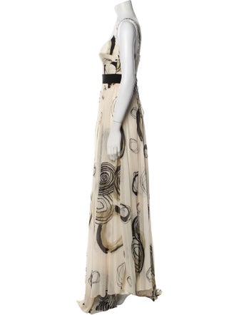 Silvia Tcherassi Printed Long Dress
