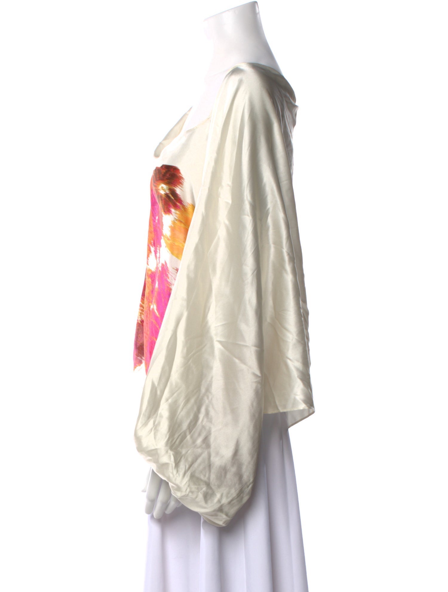 Silvia Tcherassi Silk Floral Print Blouse w/ Tags