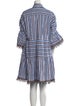 Silvia Tcherassi Striped Knee-Length Dress