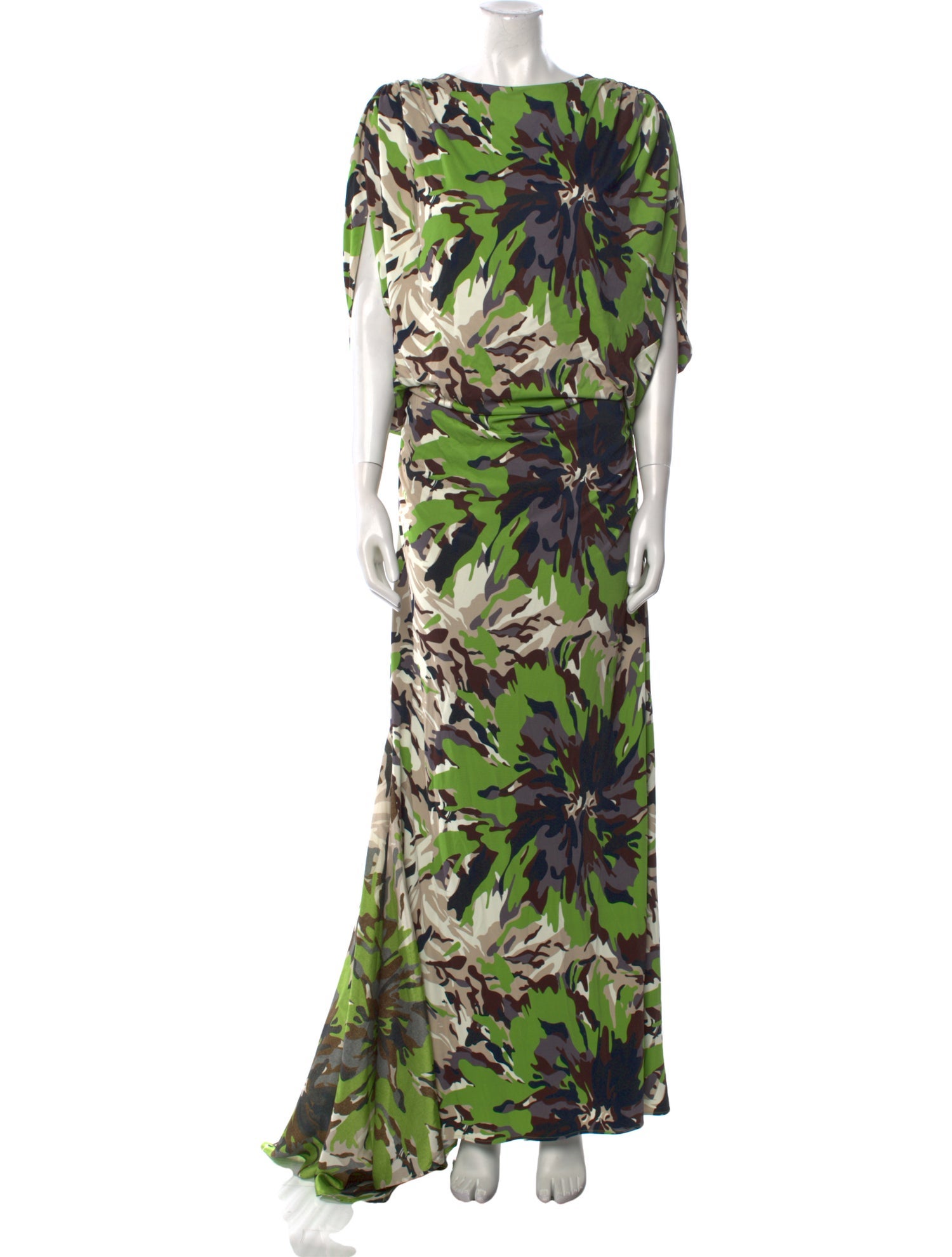 Silvia Tcherassi Floral Print Long Dress
