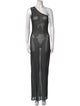 Silvia Tcherassi One-Shoulder Long Dress
