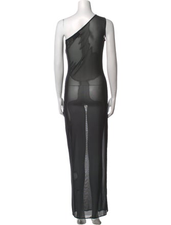 Silvia Tcherassi One-Shoulder Long Dress