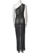 Silvia Tcherassi One-Shoulder Long Dress
