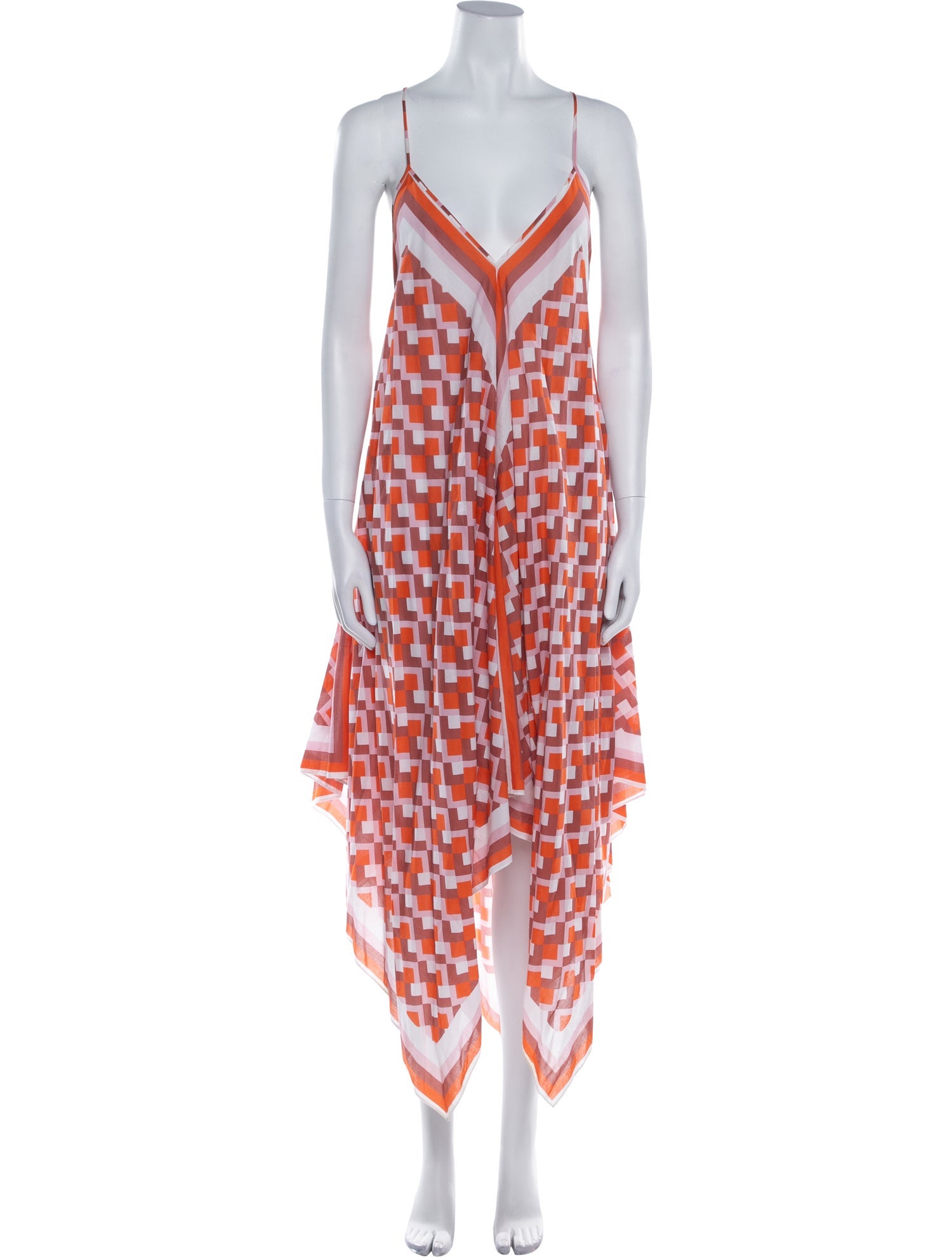 Silvia Tcherassi Printed Long Dress