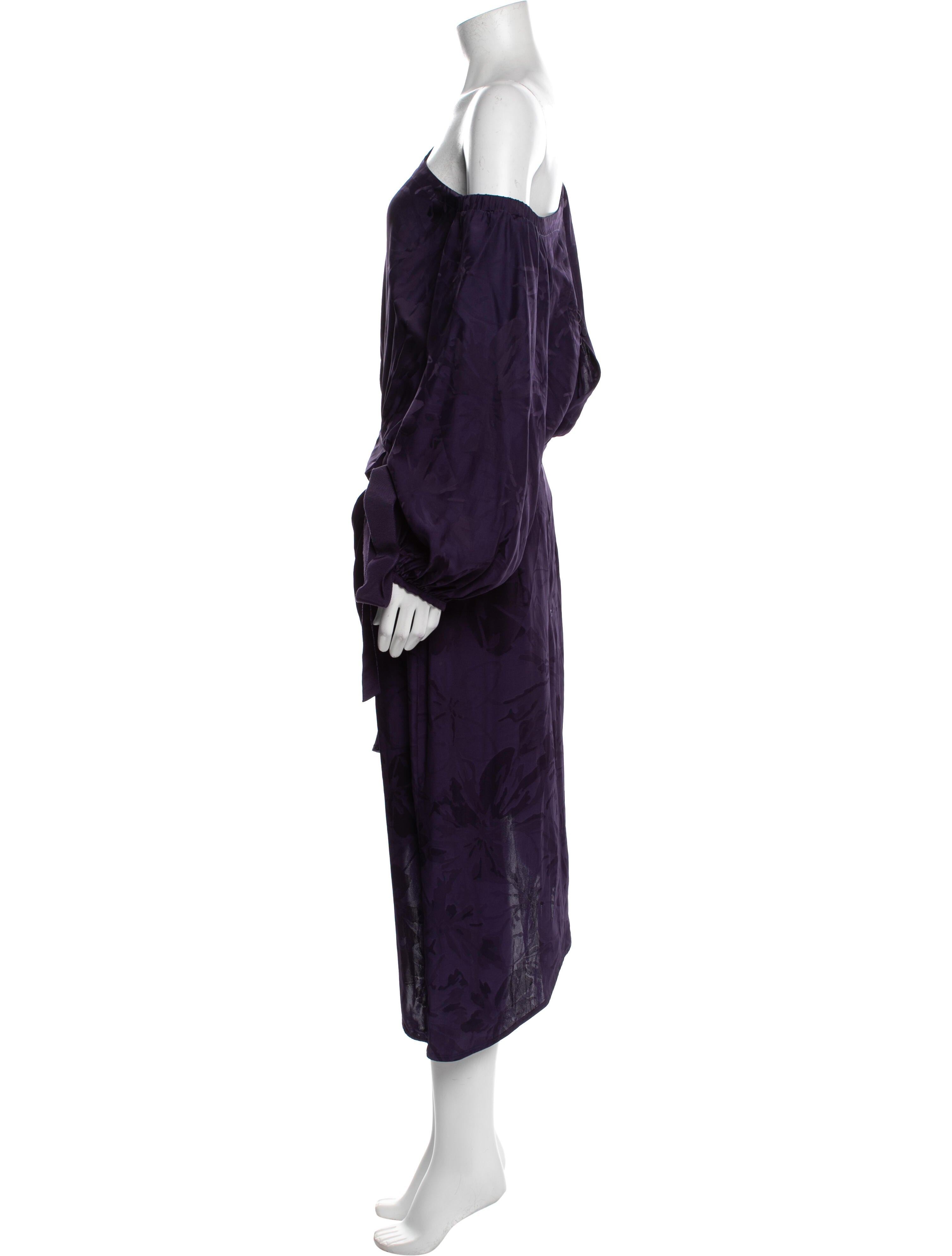 Silvia Tcherassi One-Shoulder Midi Length Dress