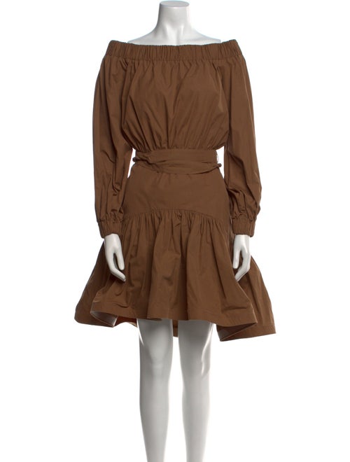 Silvia Tcherassi Bateau Neckline Knee-Length Dress