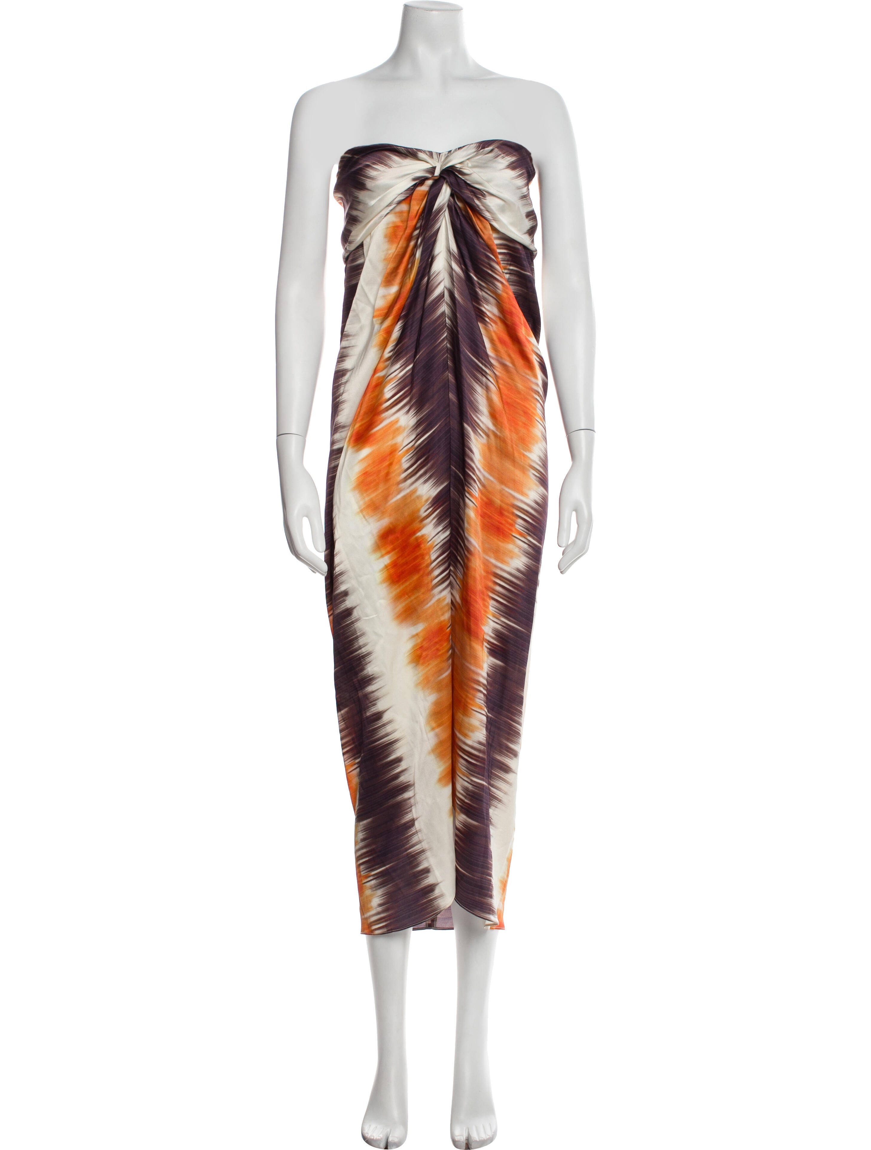 Silvia Tcherassi Silk Long Dress