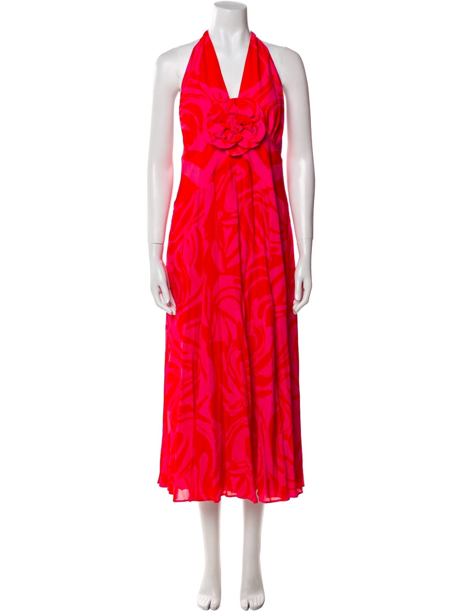 Silvia Tcherassi Printed Long Dress