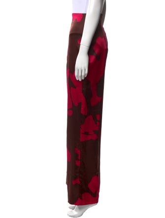 Silvia Tcherassi Silk Wide Leg Pants