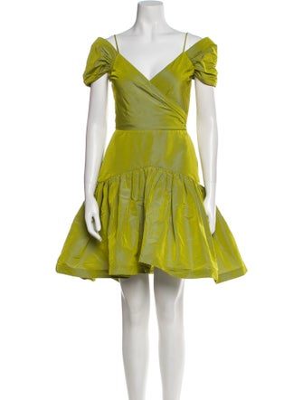 Silvia Tcherassi V-Neck Mini Dress