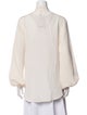 Silvia Tcherassi Silk V-Neck Blouse