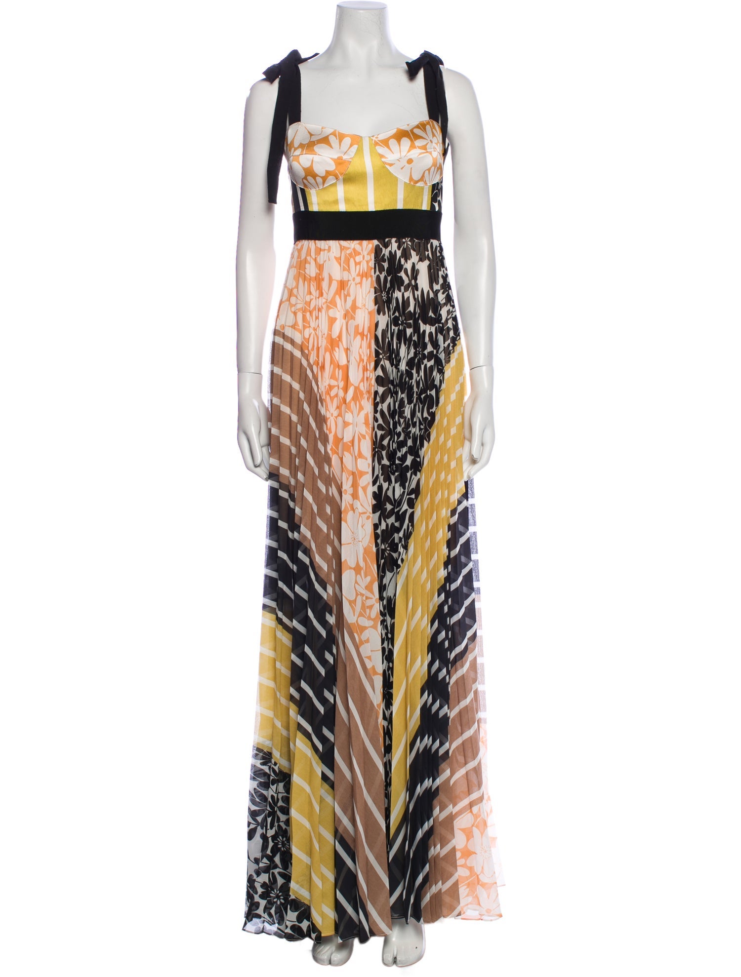 Silvia Tcherassi Printed Long Dress w/ Tags