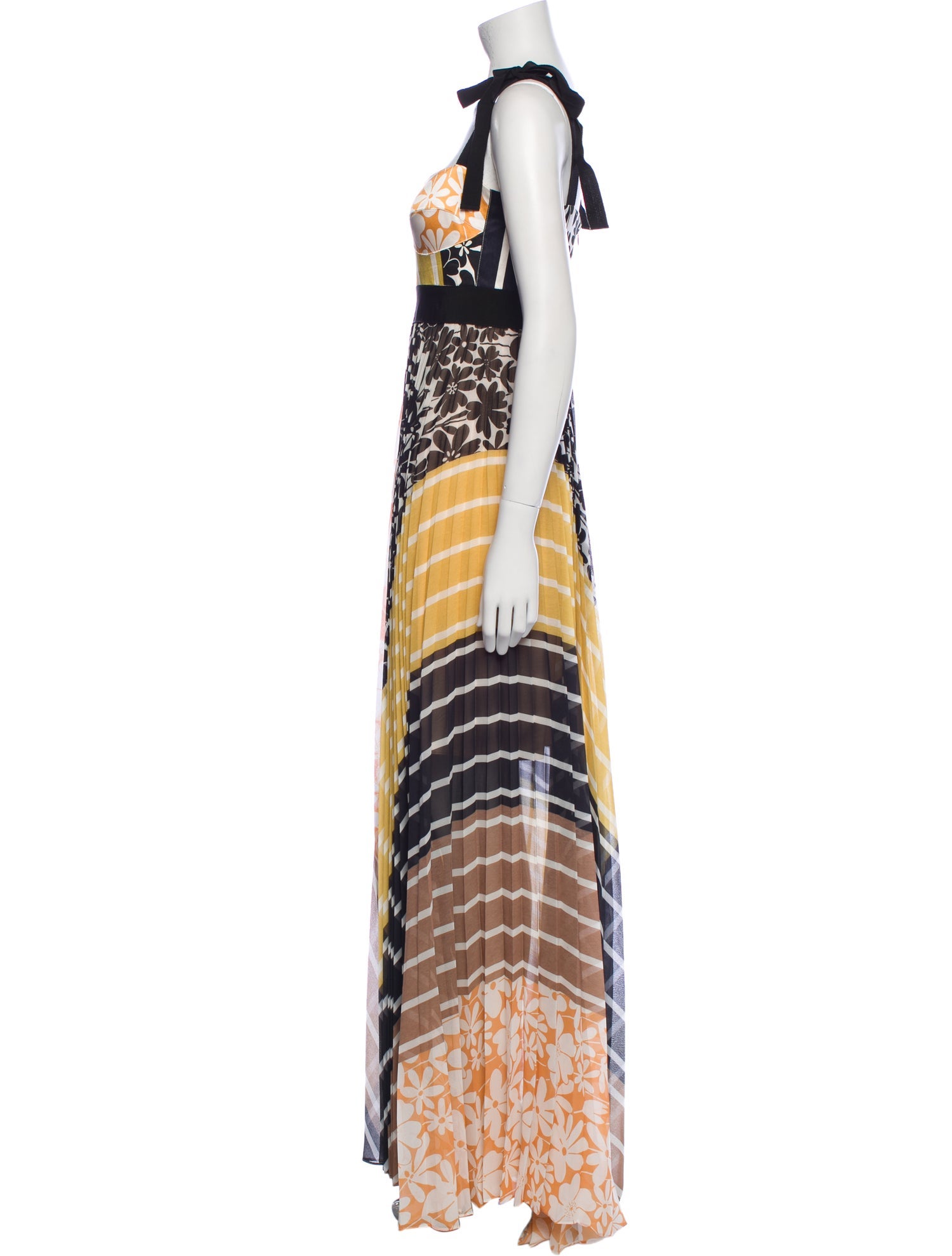 Silvia Tcherassi Printed Long Dress w/ Tags