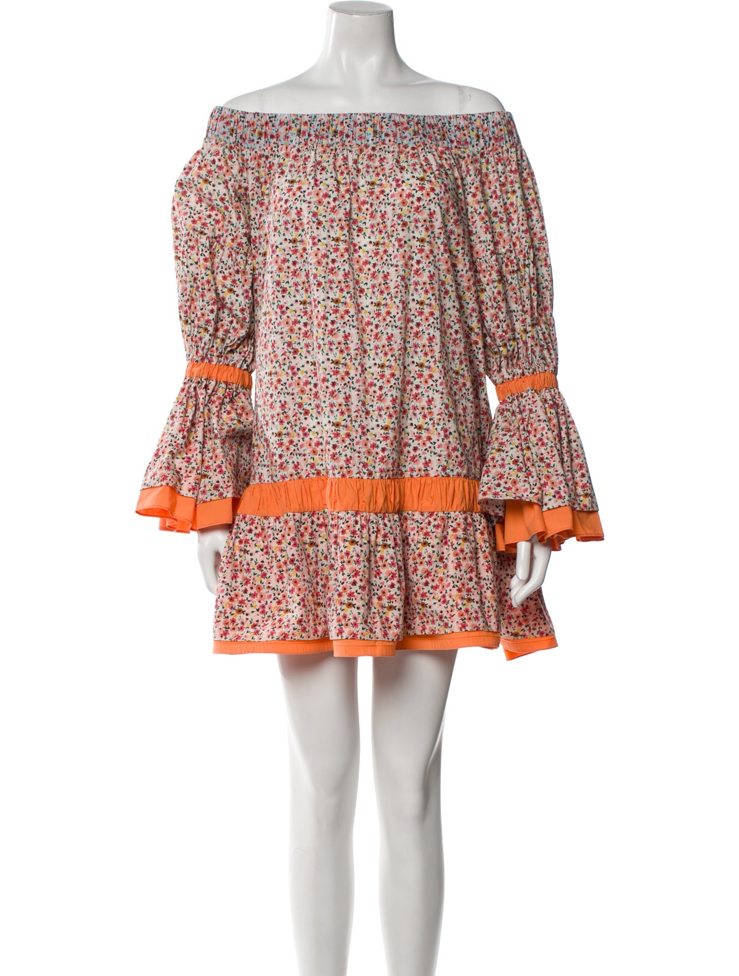 Silvia Tcherassi Floral Print Mini Dress