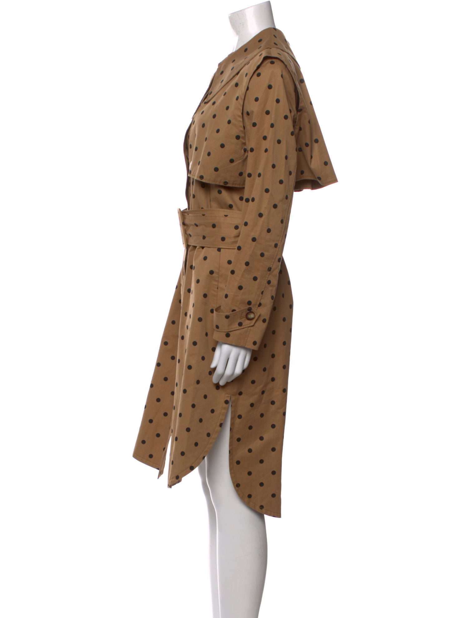 Silvia Tcherassi Polka Dot Print Knee-Length Dress