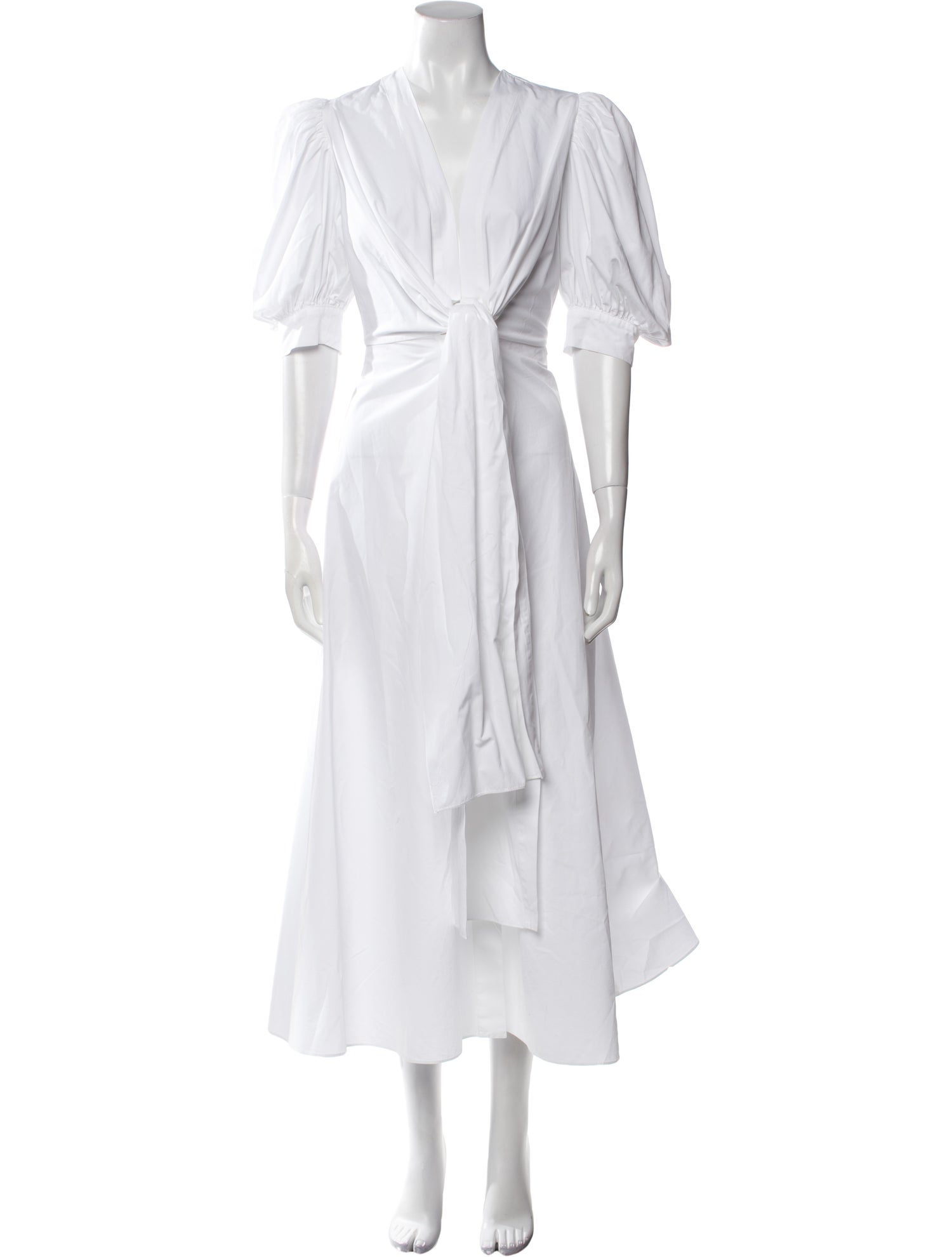 Silvia Tcherassi V-Neck Long Dress