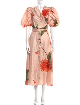 Silvia Tcherassi Silk Long Dress