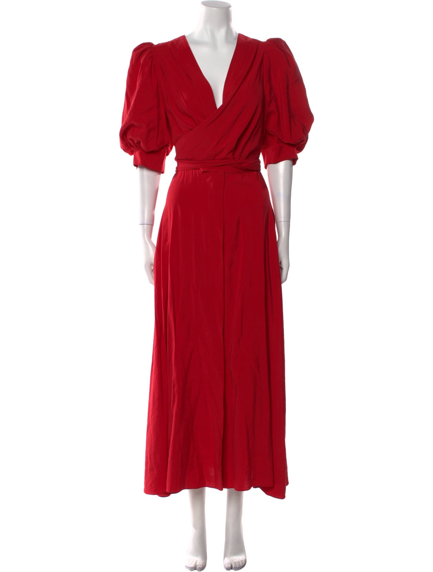 Silvia Tcherassi V-Neck Long Dress