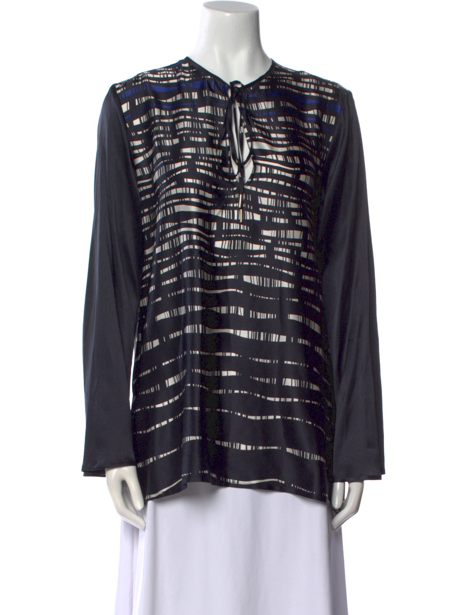 Silvia Tcherassi Silk Striped Tunic