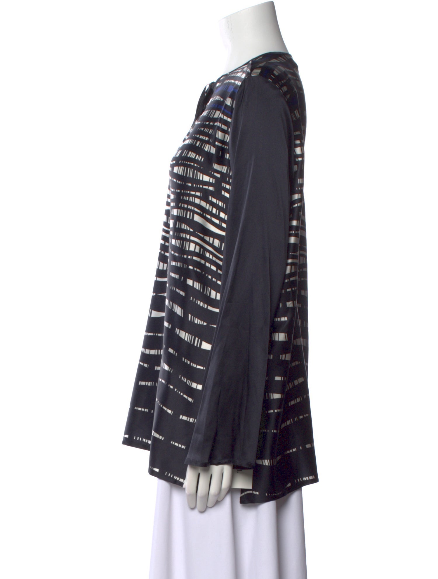 Silvia Tcherassi Silk Striped Tunic