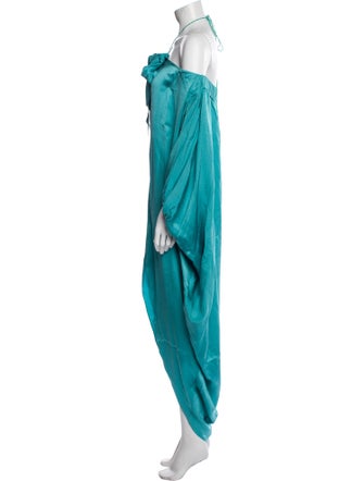 Silvia Tcherassi Halterneck Long Dress