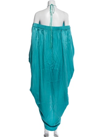 Silvia Tcherassi Halterneck Long Dress