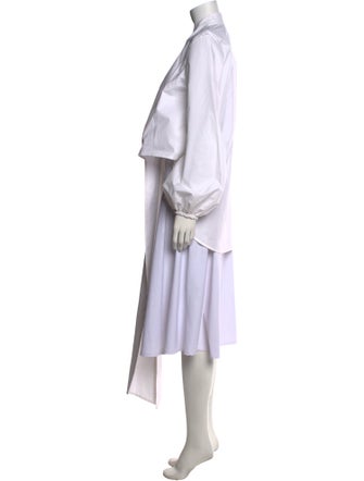 Silvia Tcherassi V-Neck Long Sleeve Tunic