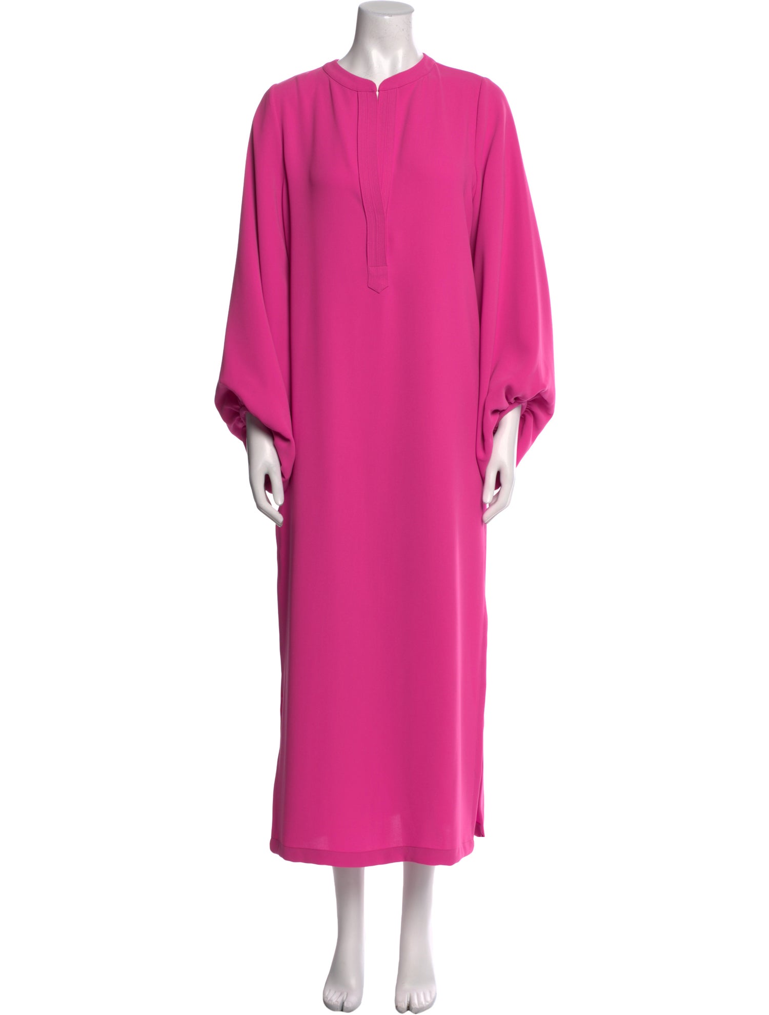 Silvia Tcherassi Crew Neck Long Dress