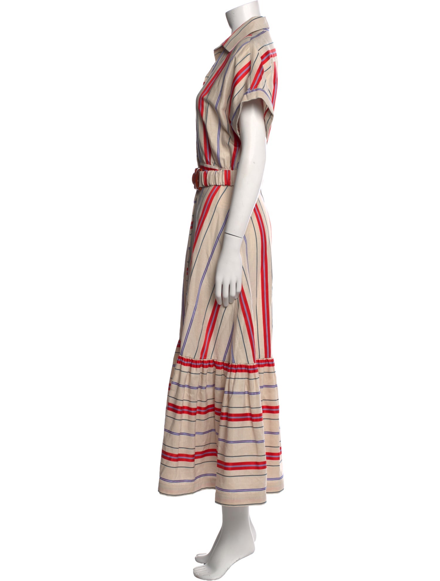 Silvia Tcherassi Striped Long Dress