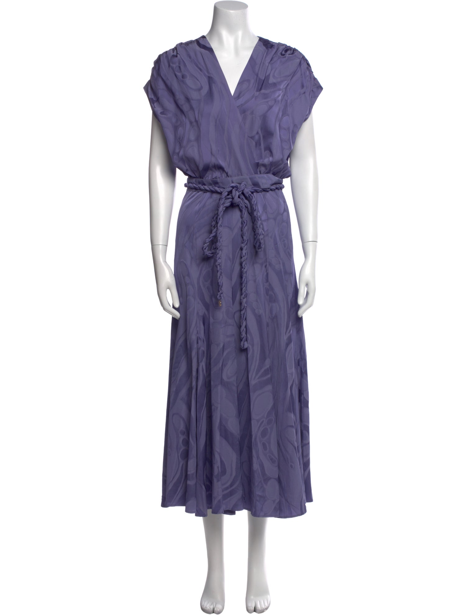 Silvia Tcherassi V-Neck Long Dress