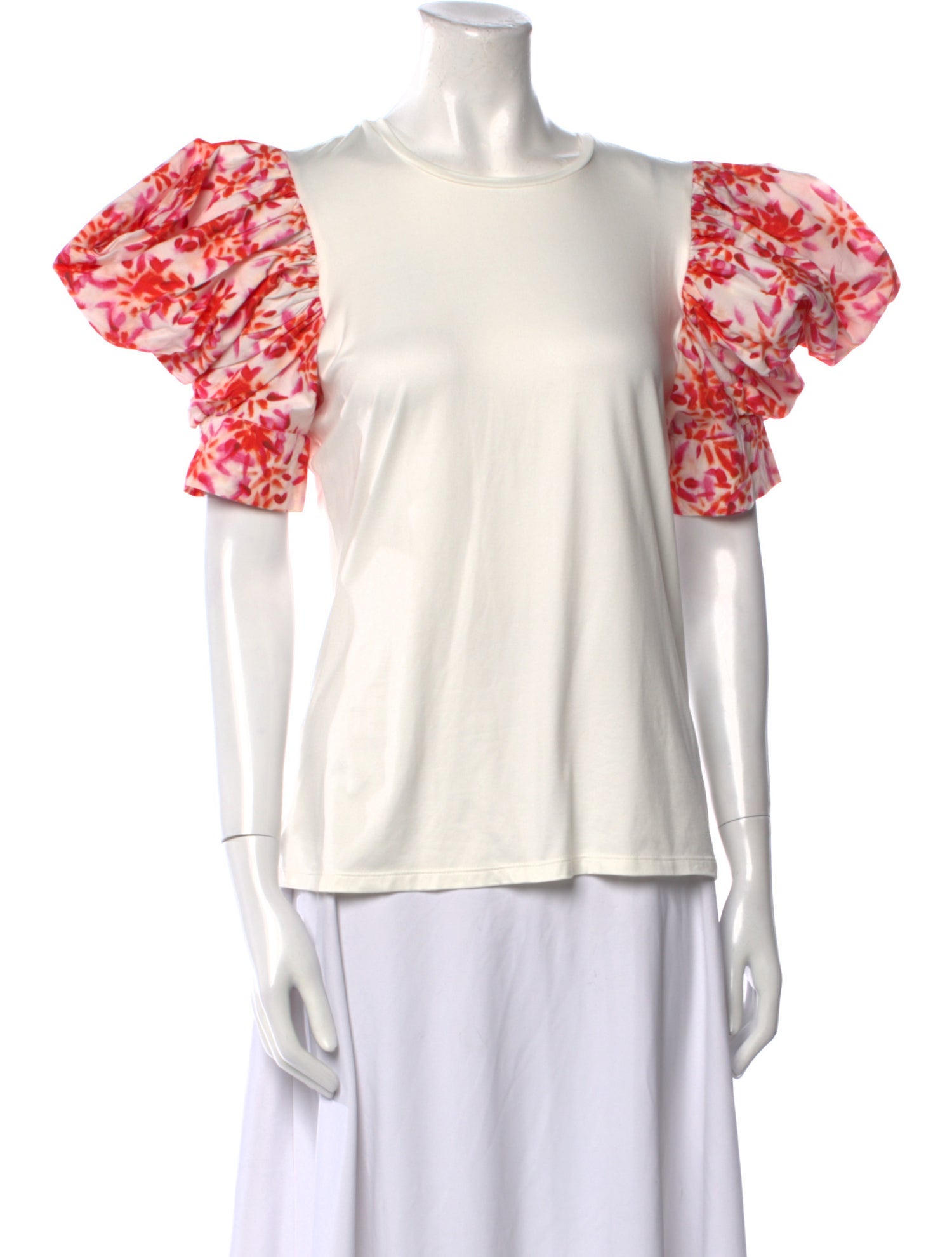 Silvia Tcherassi Printed Scoop Neck T-Shirt