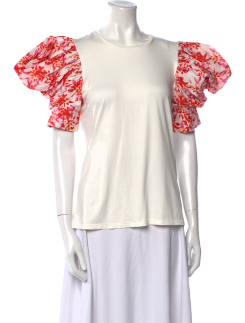Silvia Tcherassi Printed Scoop Neck T-Shirt