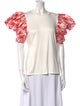 Silvia Tcherassi Printed Scoop Neck T-Shirt