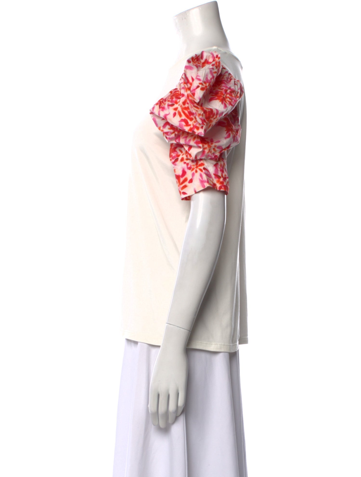 Silvia Tcherassi Printed Scoop Neck T-Shirt