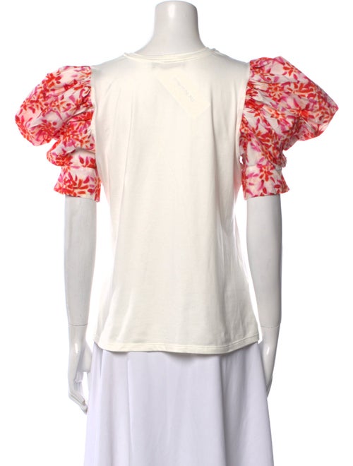 Silvia Tcherassi Printed Scoop Neck T-Shirt