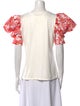 Silvia Tcherassi Printed Scoop Neck T-Shirt