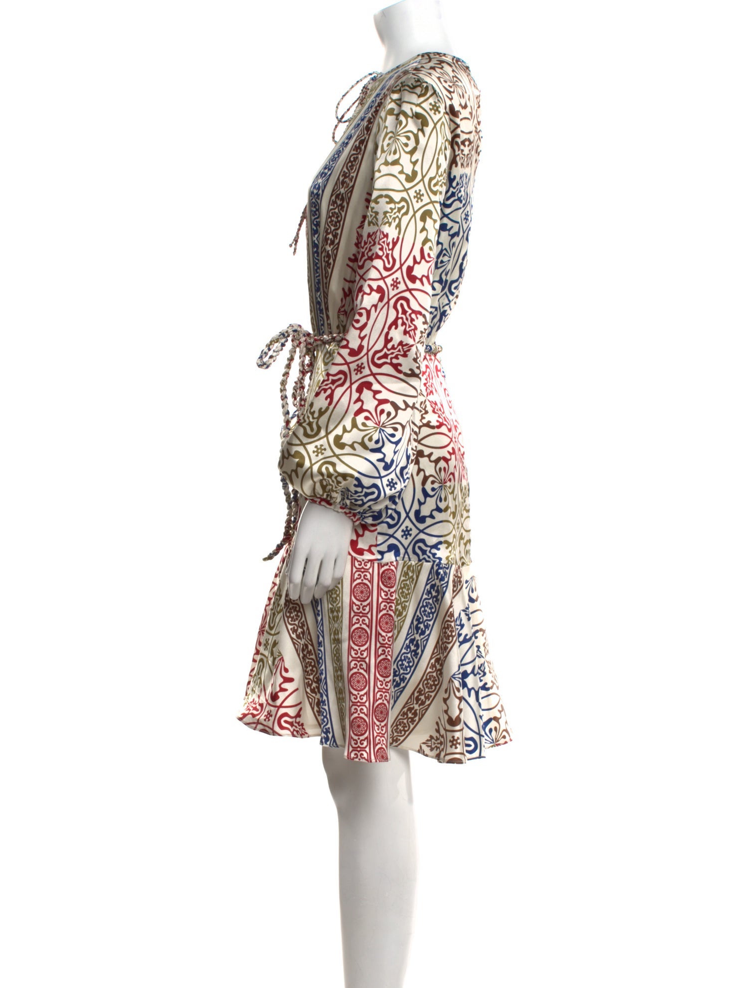 Silvia Tcherassi Silk Knee-Length Dress w/ Tags