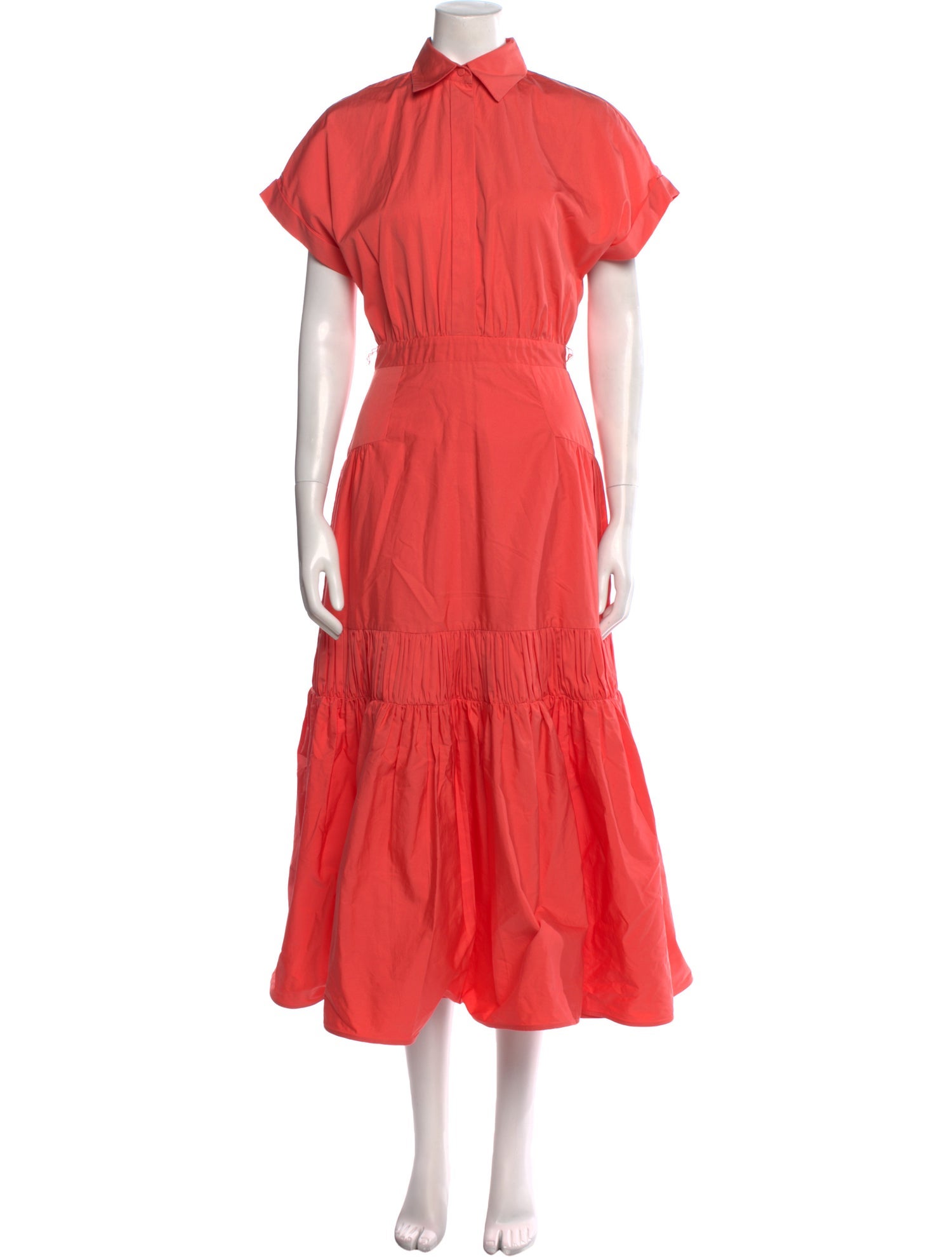 Silvia Tcherassi Mock Neck Long Dress