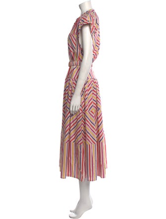 Silvia Tcherassi Striped Long Dress