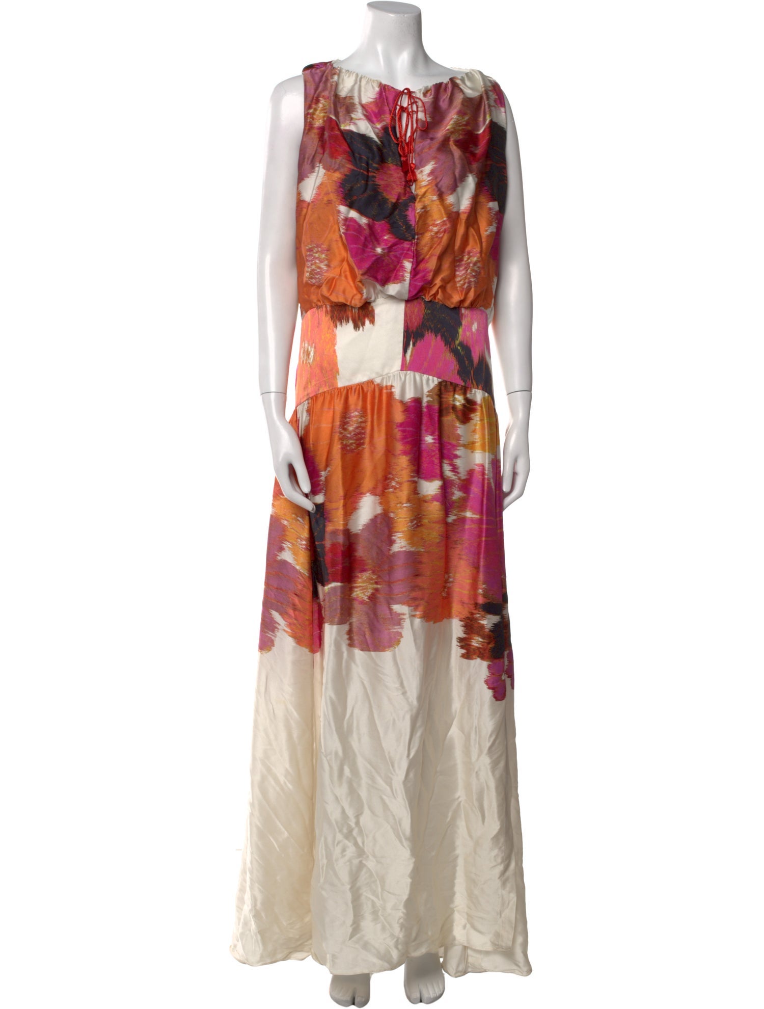 Silvia Tcherassi Silk Long Dress