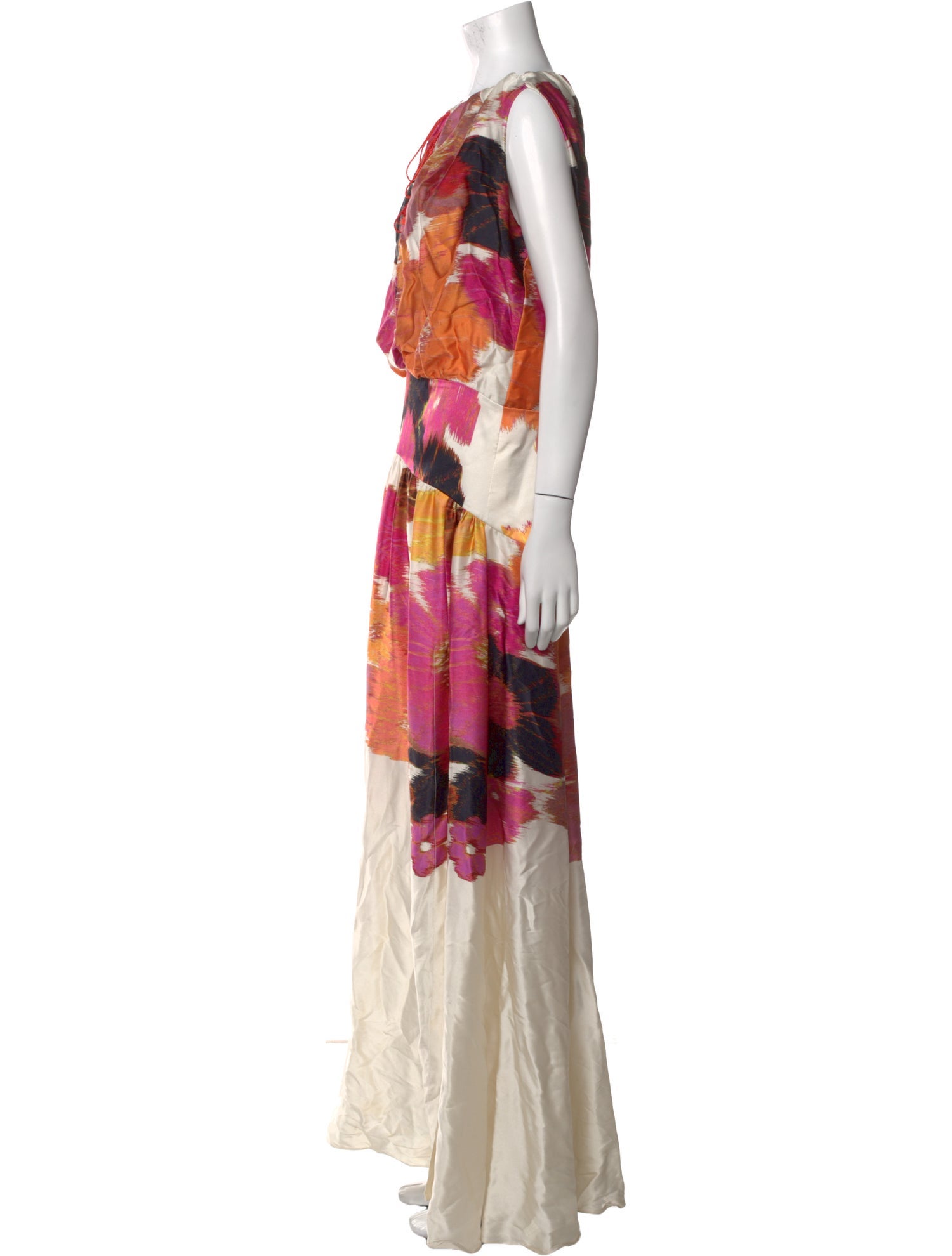 Silvia Tcherassi Silk Long Dress