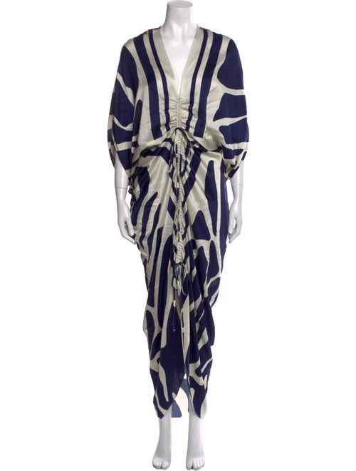 Silvia Tcherassi Silk Long Dress